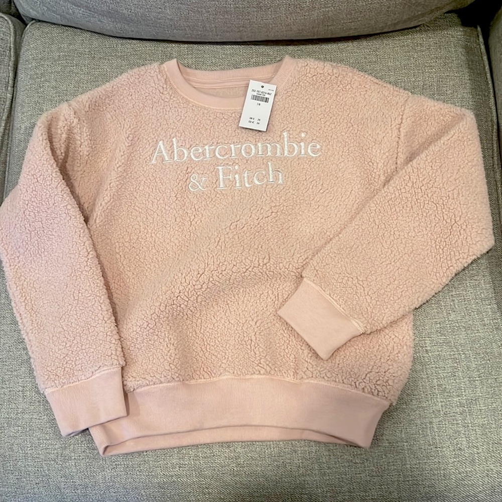 Abercrombie Kids light pink sweater size 7/8